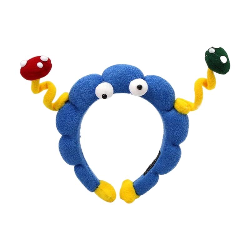 Cartoon Headbands Plush Animal Hairhoop For Kids Teens And Adult Fun Fashion Face Washing Hairband Party Accessories
