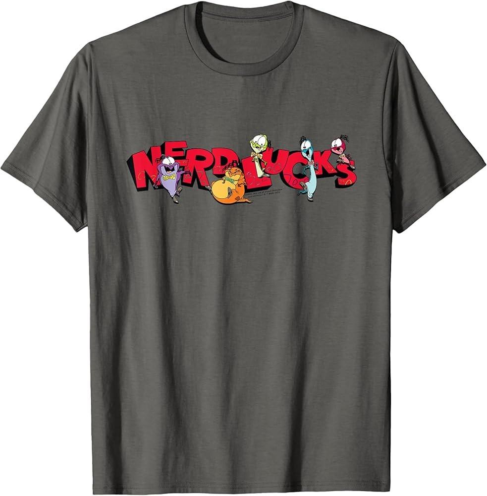 Nerdlucks Nerds TShirt Unisex T-Shirt XXXL