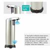Stainless Steel Household Office  Handsfree Automatic IR Sensor Touchless Soap Liquid Dispenser