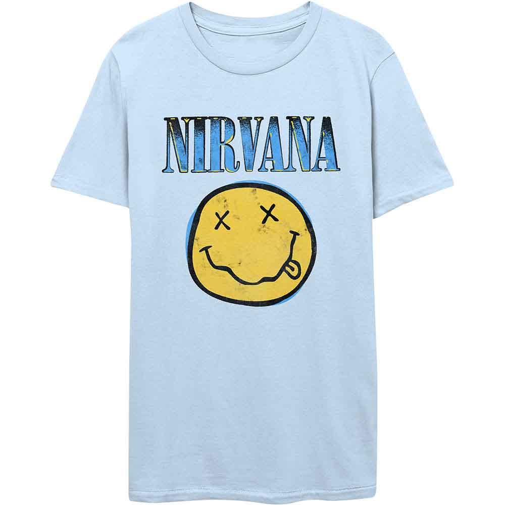 

26 Nirvana Xerox Logo Blue Authorized Men s T-Shirt- Unisex T-Shirt M