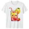 Cute Kawaii Fruit Drink TShirt Summer Beverage Gift For Him And Her