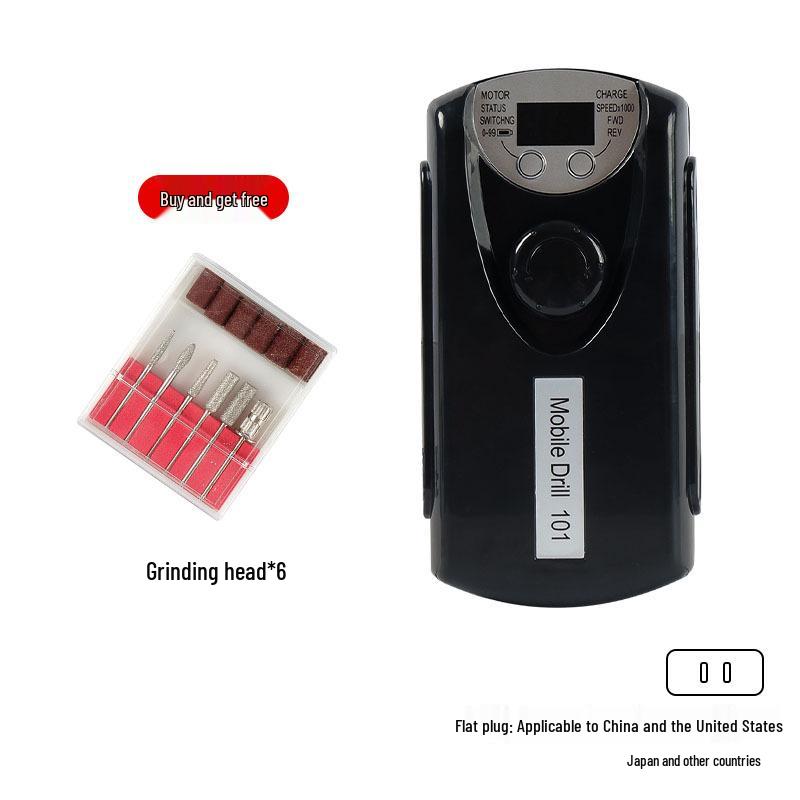Rechargeable 30,000 RPM Professional Nail Drill for Gel Polish Removal