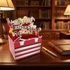 Blessing Postcard 3D Father's Day Greeting Card Paper Craft Handmade Toolbox Theme Card with Envelope Surprise Celebration Card