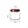Elegant Glass Food Storage Container Set for Pantry Organization