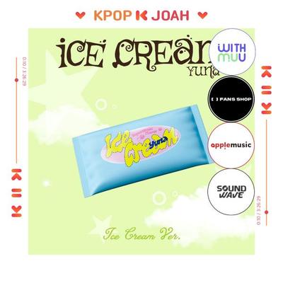 [POB] YUNA () [Ice Cream] 1st MINI ALBUM (ICE CREAM Ver.)