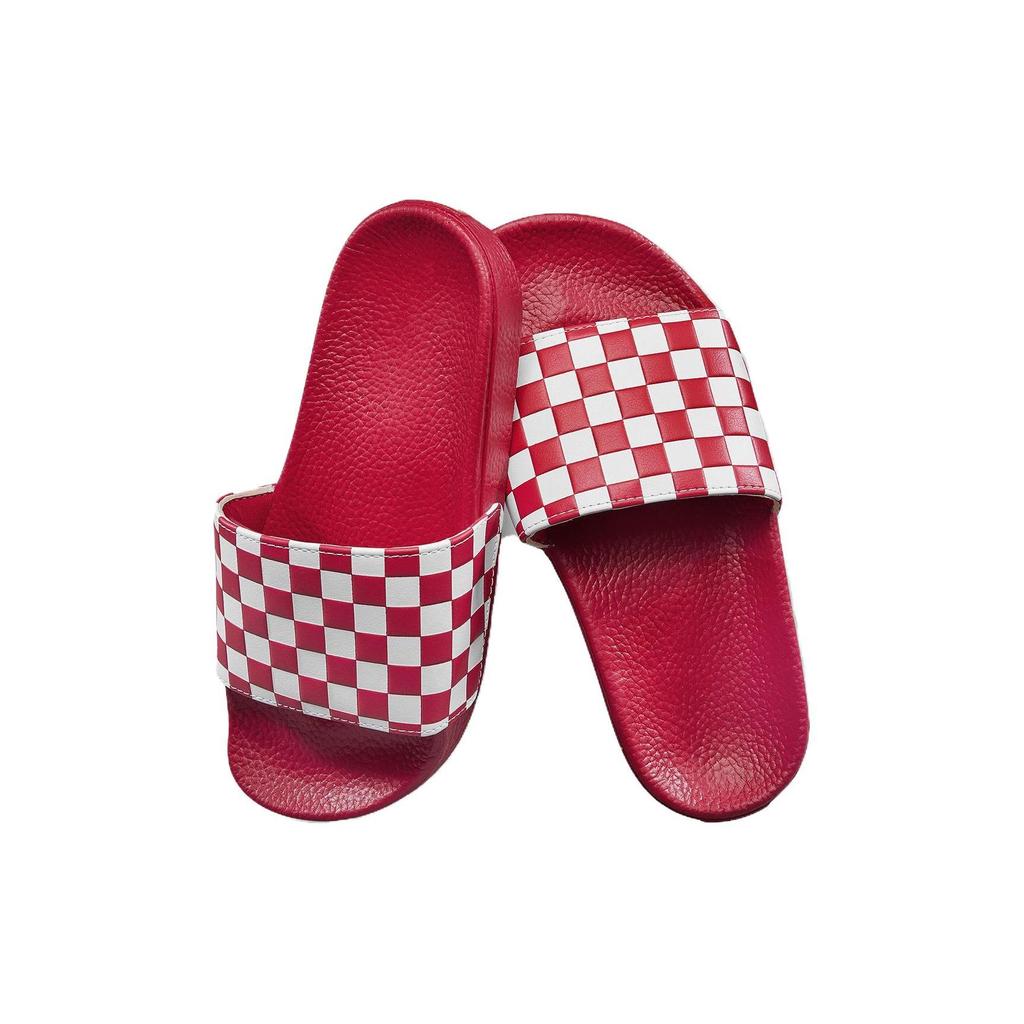 Vans Slide Slippers Women's Red White VN0A45JQXOI