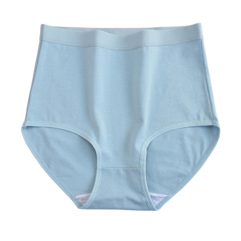 Plus Size Women's 200 Jin High Waist Breathable Cotton Panties - Abdomen Control & Hip Lift for Middle-Aged and Elderly