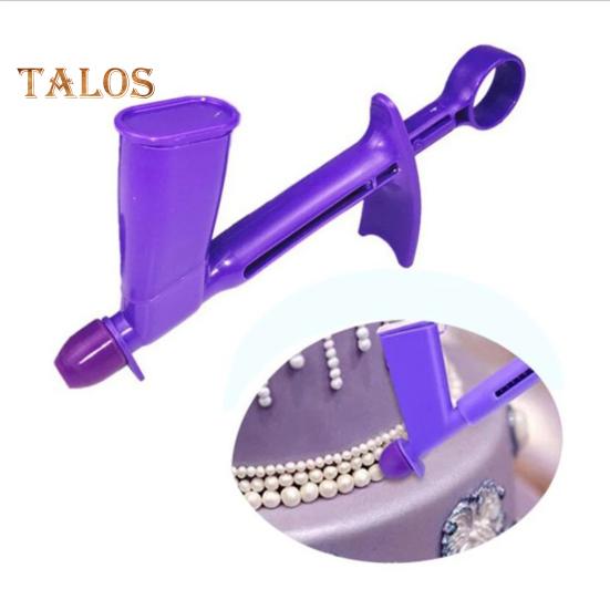 1 ensemble d'applicateur de fausses perles avec 4 tailles de buse en Silicone, Application de perles de bonbons en plastique de qualité alimentaire, outil de décoration de gâteaux desserts