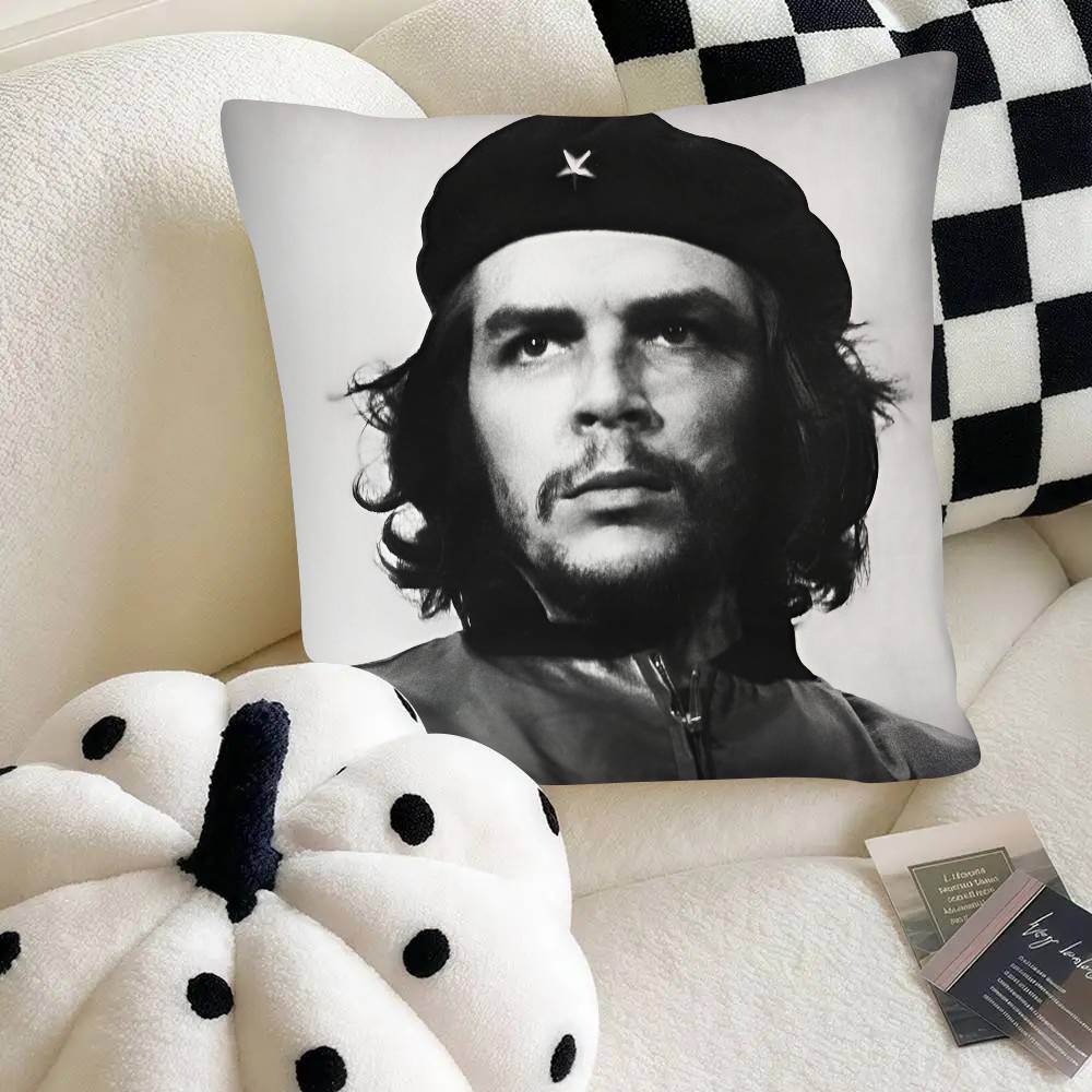 Che Guevara Pillow Case Fashion Square Pillowcase Bedroom Sofa Room Ins Decoration Leisure