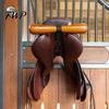 Lightweight Saddle Rack 1/2Pcs Horse T-Shaped Hanger, Heavy Duty with Hanging Support Strap, Space-Saving Holder Stand for Stables, Barns, Shows