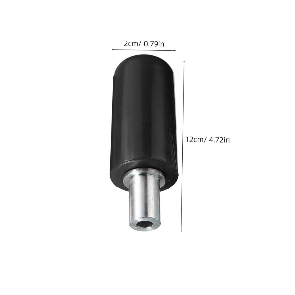 SWOOMEY 2 Pcs Drop Resistant Rubber Stick Bike Body Frame Sliders Lightweight Easy Installation