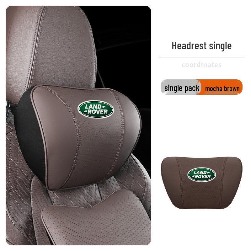 Land Rover Kopfstützen- und Lendenkissen für Range Rover, Discovery, Defender, Velar, Freelander. black