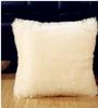 Myk pels Fluffy Sofa Pute Plysj Luksus Putetrekk Kast Familiedekorasjon
