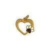 Halloween Ghost Pumpkin Spider Pendant 18K Gold Plated Stainless Steel Jewelry Diy Accessories