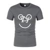 Summer New Interesting Bicycle Reverse Letters Print Men'S T -Shirt Fashion Casual Jogging Mesh Air Permeability Short Sleeves