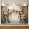 Floral Arch Adult Birthday Wedding Maternity Art Portrait Decor Backdrop Baby Shower Wedding Dress Photography Studio Prop
