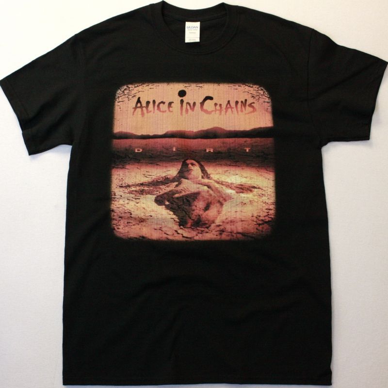 

Alice In Chains Dirt album graphic unisex 100Cotton shirt 2026 Summer New Unisexs Y2k vintage rock fashion streetwear Tshirt M