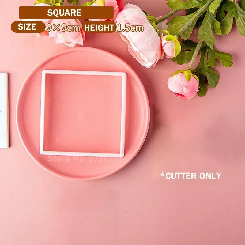 2023 Valentine's Day Heart Fondant Printing Stamp Cartoon Lips Love Letter XOXO Cookie Cutter Embosser Cake Mold DIY Baking Mold
