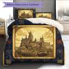 Cartoon Pattern Bedding Quilt Set Quilt Cover Pillowcase Home Decoration Birthday Gift (1 * Duvet Cover + 2 * Pillowcase, Without Core)
