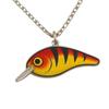 Fish Shape Pendant 2D Flat Acrylic Christmas Necklace
