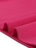 Allegra K Women's Fuchsia Sheath Midi Dress, V-Neck, Short Sleeves, Bodycon Style, for Work or Office Use, Size M