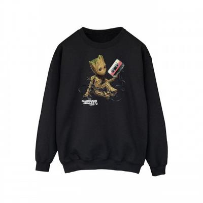 Mens Guardians Of The Galaxy Groot Tape Sweatshirt
