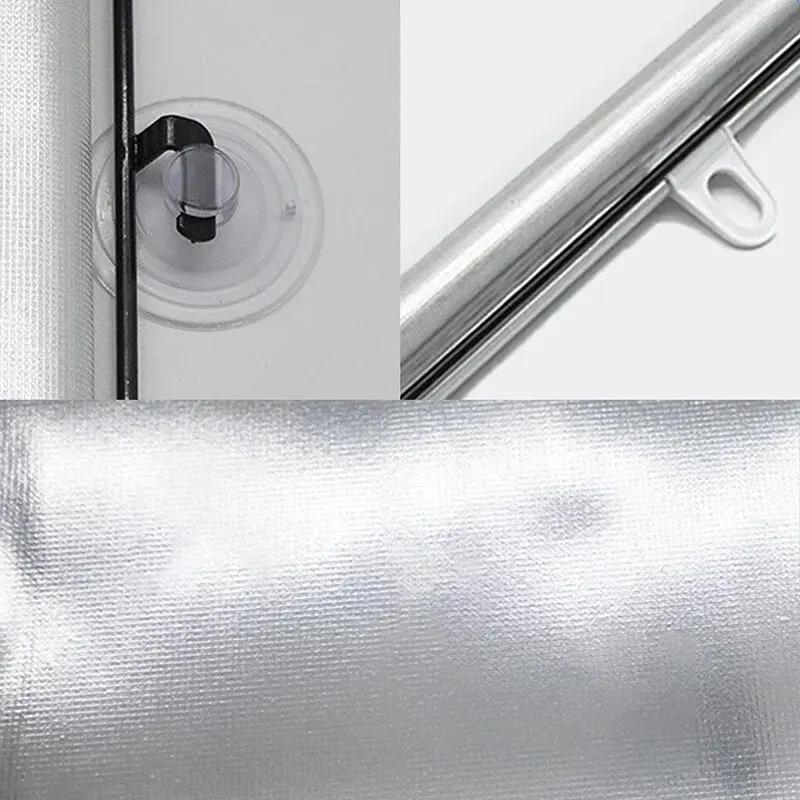 Retractable Curtain Anti-ultraviolet Cup Roller Blinds for Cars Windscreen Sunshade Home Office Curtains Windshield Cover