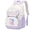 Campus Versatile Student School Bag Sweet Small Fresh Printed Backpack Macaron Color
