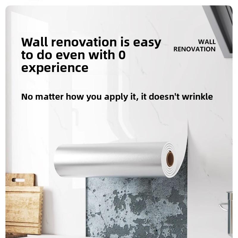 Naklejka na ścianę tła TV w salonie Pokrycie brzydka tapeta dekoracyjna