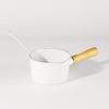 PEARL METAL Milk Pan, White, 12cm, Enamel, Bran Kitchen HB-4440
