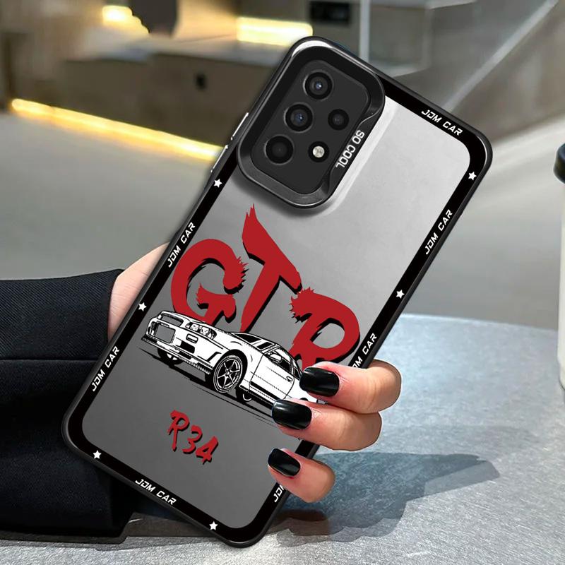 JDM Dream Car Sport Phone Case for Galaxy A12 A13 A14 A23 A32 4G 5G A22 5G A24 4G A33 5G A34 5G A35 5G Matte