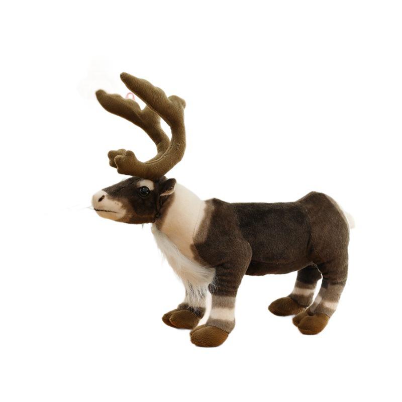 Cross-Border Plush Toy: Zebra & Reindeer - Forest Friends Series