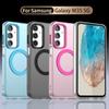 Magsafe Matte Phone Case For Samsung Galaxy F15 M35 A05 A05s 5G A06 4G Case Magnetic Wireless Charging Shockproof Back Cover