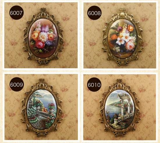 European Wall-Mounted Resin Wall Art Hanging Ornament