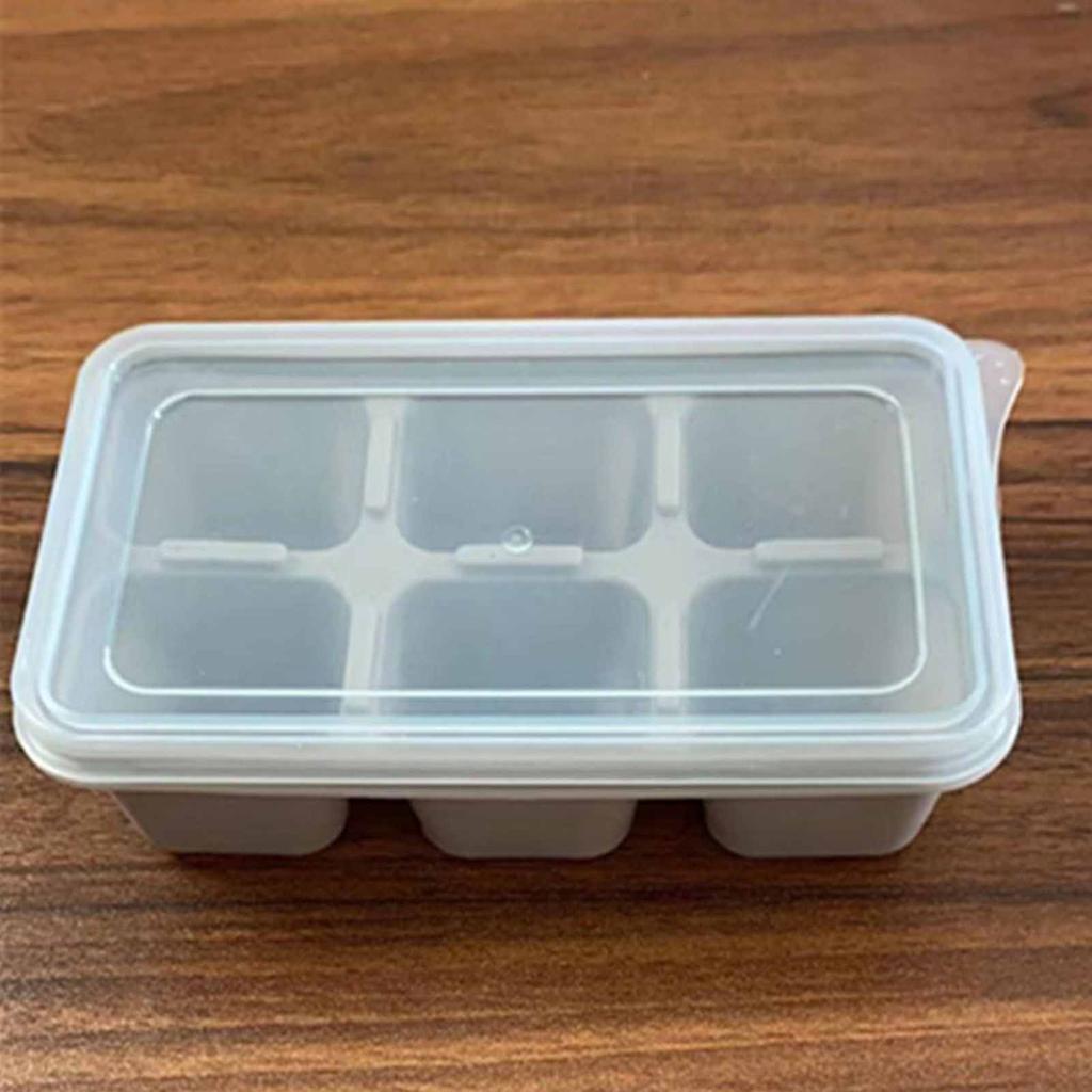 Forma na ledové kostky Velká kapacita Všestranná Snadno použitelná Forma na výrobu ledových kostek Forma na ledové kostky s víkem pro