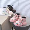 New Arrival Fall/Winter Kids' Boots – Girls' Colorful Side-Zipper Soft-Sole, Comfortable Korean Fashion