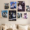 Anime S-School Days Katsura Kotonoha Vintage Posters Sticky Retro Kraft Paper Sticker DIY Room Bar Cafe Kawaii Room Decor