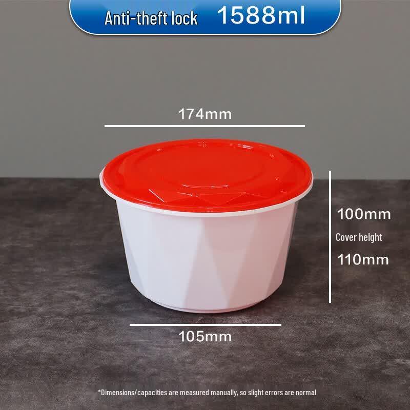 Qiwei Round Disposable Takeaway Box