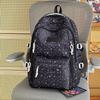Schoolbag1011 new schoolbag female ins niche middle and high school large capacity star printed backpack female student computer bag