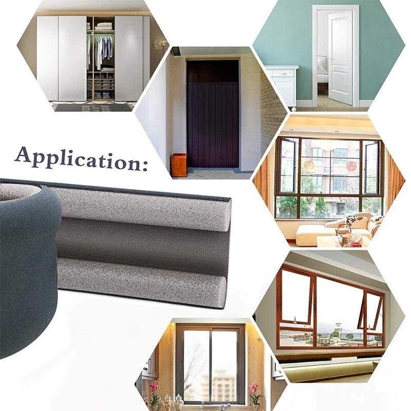 Gospodărie nouă bandă de etanșare inferioară a ușii Opritor flexibil de reducere a zgomotului de vânt sub ușă Blocare de etanșare a ușii benzi de protecție anti-gândaci