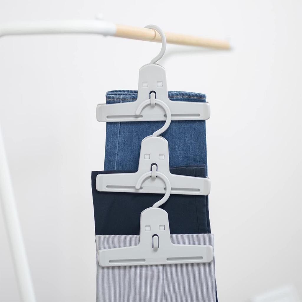 Shinko Hanger Mono Closet Easy Clipper Clothes Set of Made in Suitable for hanging bath and Durable and prevents clothes from losing their Ideal for