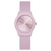 Simple pastoral small fresh candy color digital scale silicone student quartz watch, women's hand