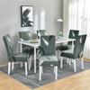 Elastic Printed Chair Cover Feather Pattern Stain-Resistant Durable Chair Cover Universal Study Living Room Dining Protector