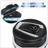 GLC GLB Car Trash Bin Storage Box High Flame Retardant LED Smell Proof Ashtray For Mercedes Benz AMG W203 W204 W164 W168 C180 E