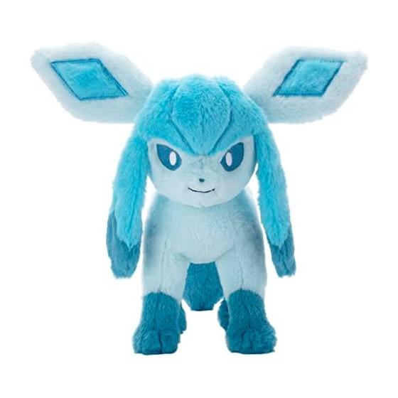 Покемоны TAKARATOMY ARTS истощены! Плюшевый М Glaceon Plush Высота примерно. 28см