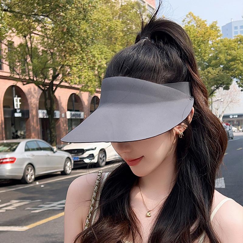 Summer Uv Sun Hat With Breathable Ice Silk Material And Large Brim For Womens Sun Protection And Style