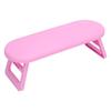 2pcs Nail Hand Rest Foldable Nail Arm Rest Cushion Washable Nail Hand Pillow for Nail Salon Beauty School