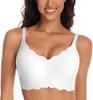 Nahtloser kabelloser Tank-Sport-BH für Damen, europäische Größe, weiche Gelee-Passform, Komfort, tägliche Intimwäsche