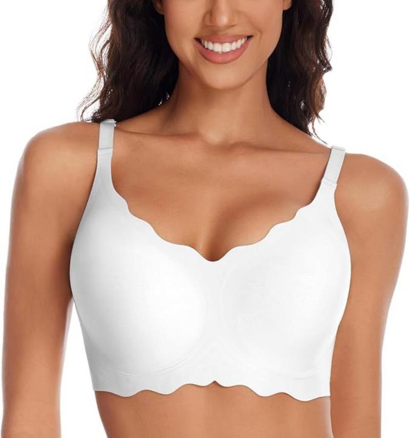 Nahtloser kabelloser Tank-Sport-BH für Damen, europäische Größe, weiche Gelee-Passform, Komfort, tägliche Intimwäsche