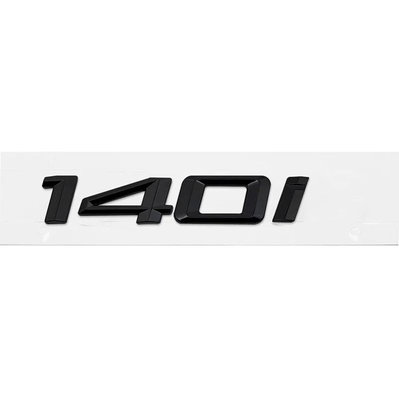 ABS Car Rear Trunk Letters Logo Badge Emblem Sticker For BMW 1 Series 116i 118i 120i 125i 130i 135i 140i E81 E82 E87 E88 F20 F21